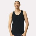 thumbnail image 2 of CROWN CRAZE - Men's Black Color Crewneck Comfortable Sleeveless Fine Jersey Tank | 4.5 Oz 100% Combed Ring-Spun Cotton, 6 Pack S Size, 2 of 6