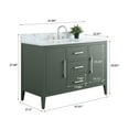 thumbnail image 6 of Vanity Art 48" Single Sink Bathroom Vanity Cabinet with Ceramic Countertop, 6 of 9