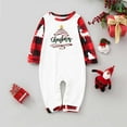 thumbnail image 3 of Zwiiyzr Family Christmas Pjs Matching Sets Holiday Jammies for Baby Matching Family Sets Christmas Casual Printed Jumpsuit Romper Home Wear 2025 Red, 3 of 6