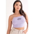 thumbnail image 2 of Ragstock Embroidered Cherub Chain Straps Crop Tank, 2 of 4