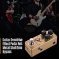 thumbnail image 2 of MOSKYAudio Golden Horse Guitar Overdrive Effect Pedal Full Metal Shell True Bypass, 2 of 6