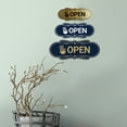 thumbnail image 3 of Designer Open Sign (Navy Blue / White) - Small, 3 of 3