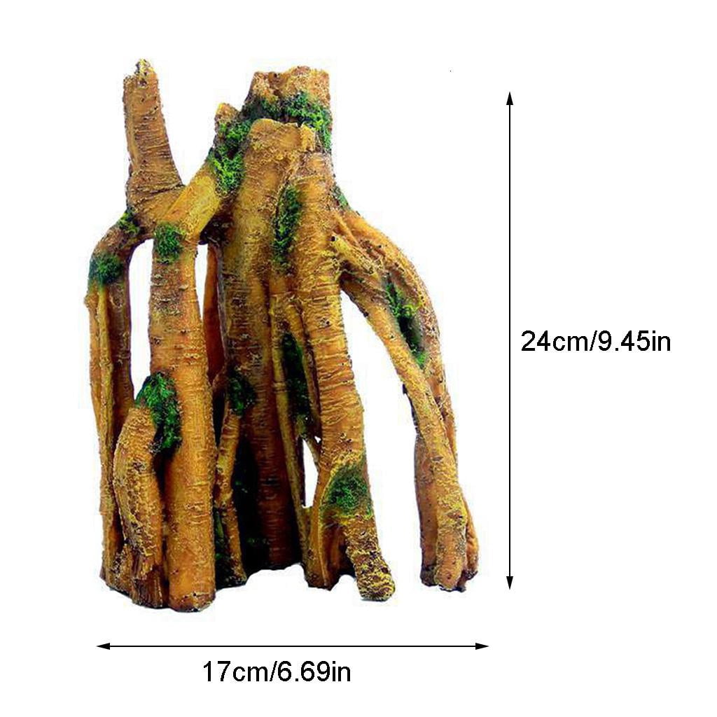 Aquarium Artificial Tree Trunk Driftwood Decoration Underwater Landscape Fish for Ornament Accessories