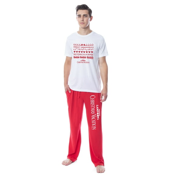 National Lampoon's Christmas Vacation Mens' Sh*tter Was Full Pajama Set