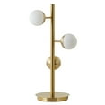 thumbnail image 5 of Bethel International Table Lamp Brass Metal & Glass, 5 of 5