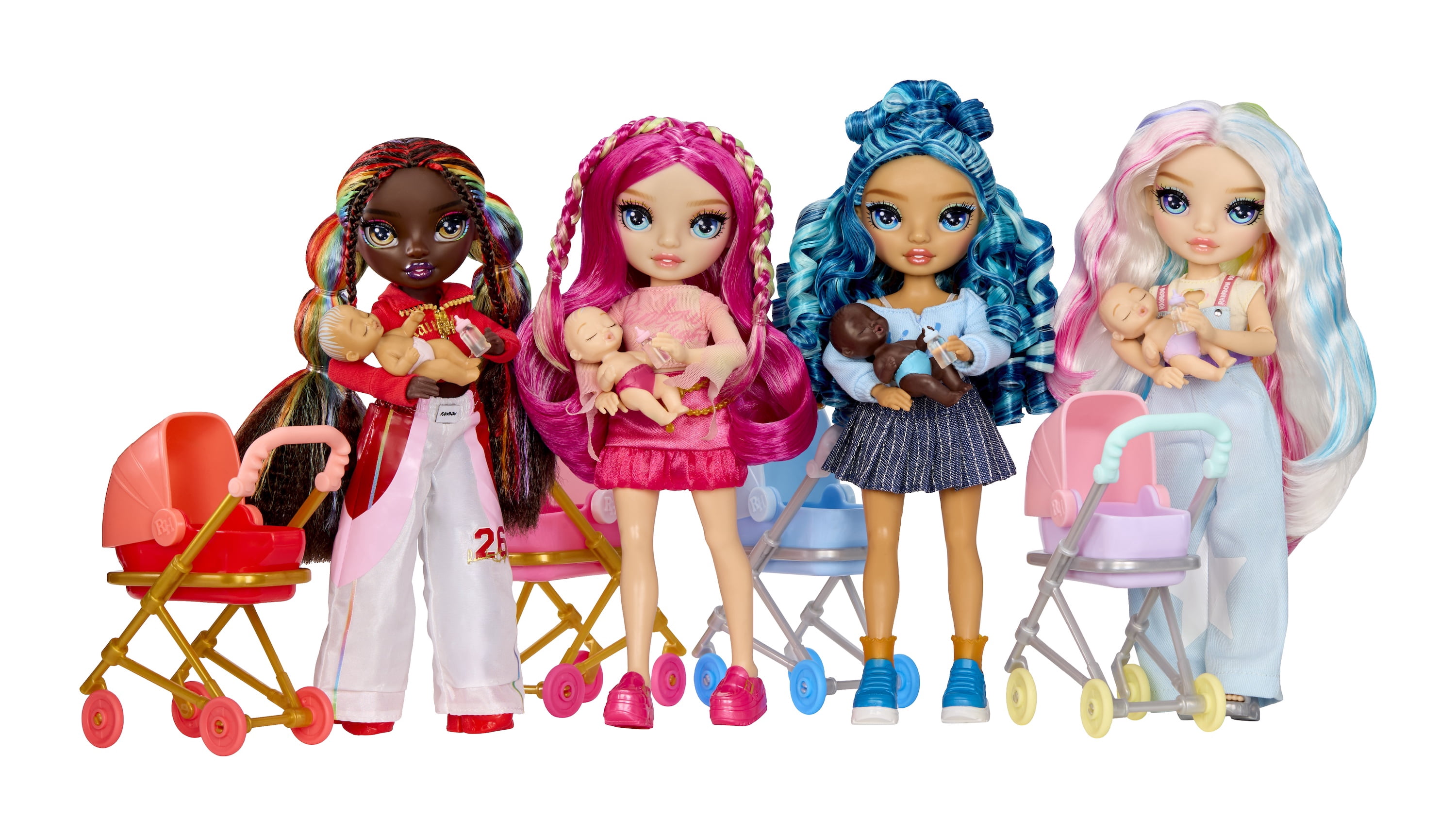 Rainbow High Jr. High Bestie Babysitters – Amaya Raine, 9” Fashion Doll