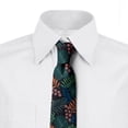 thumbnail image 3 of Necktie, Tropical Forest Hawaiian Art, 3.7", Dark Grey Multicolor, by Ambesonne, 3 of 4