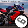 thumbnail image 2 of Gancho Colgante para Motocicleta Cuadrado Soporte para Casco de Motocicleta Equipaje para Scooters Bicicletas Tono Titanio Longitud 74mm, 2 of 7