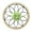 Green, variant on Round Farmhouse Wall Wood & Metal Wall Art For Living Room Bedroom Kitchen Bathroom Dining Room Home Decorations Doll Small Decorative String for Crafts Centerpiece Decorations Live Clear Lights