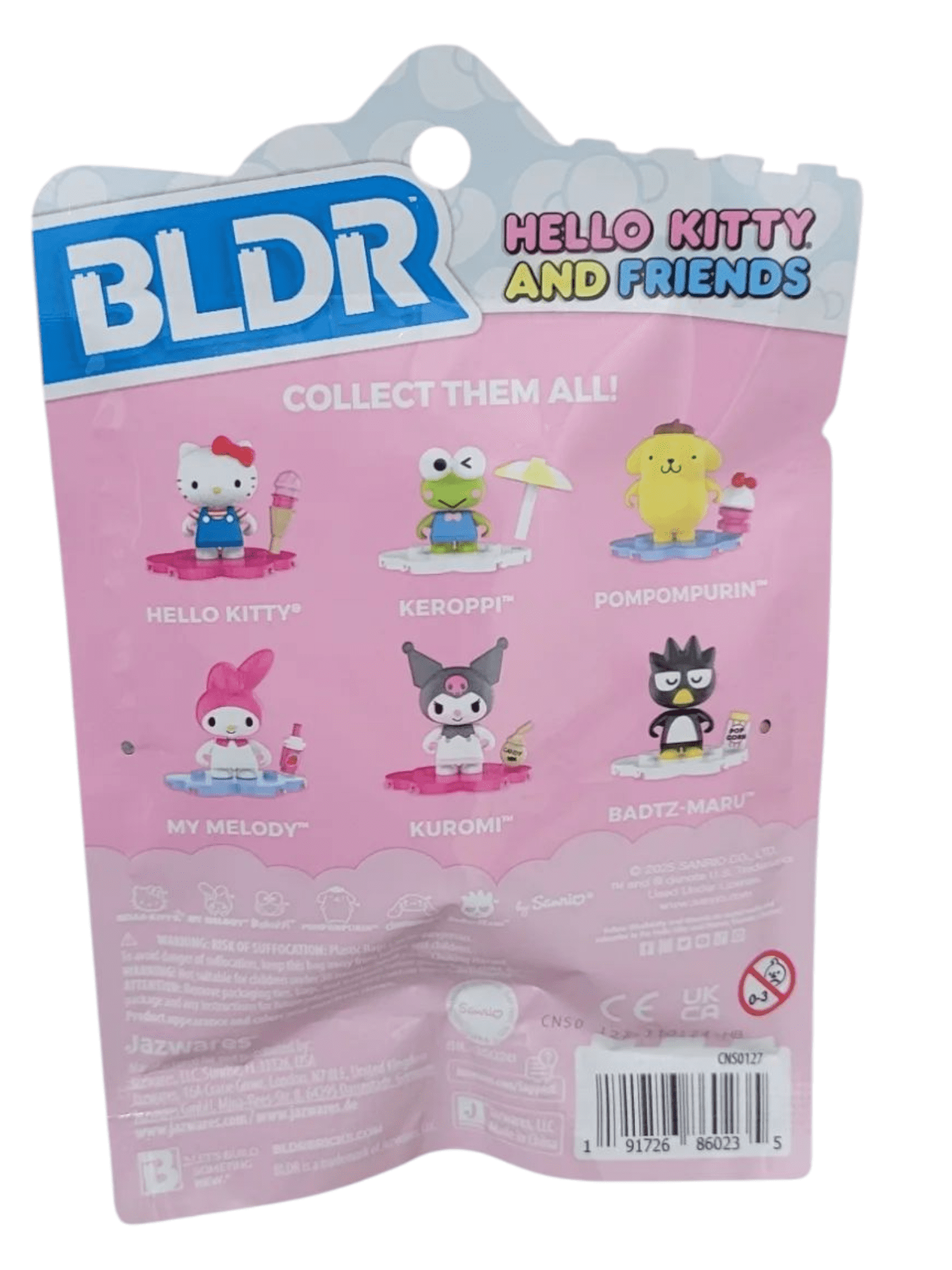 BLDR Hello Kitty and Friends Mystery Buildable Figure Series