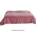 thumbnail image 2 of SIYTUAU Double Layer Soft Thick Raschel Blanket For Bed Sofa Cozy Winter Fleece Throw Blanket Polyester Material Machine Washable Home Bedding Hot Pink, 2 of 7