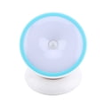 thumbnail image 2 of 360° Motion Sensor Light Human Body Induction Stair Lights Night Light Blue+Warm Light, 2 of 8