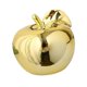 thumbnail image 5 of Centro de mesa de adorno de escultura de frutas Centropítica delicada decoración de la estatua de escritorio Figurina de cerámica para casas Cafes Dorado, 5 of 8