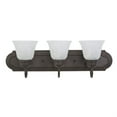 thumbnail image 2 of Yosemite Home Decor 4993-3DB 24-Inch 3-Light Bathroom Vanity, Dark Brown, 2 of 8