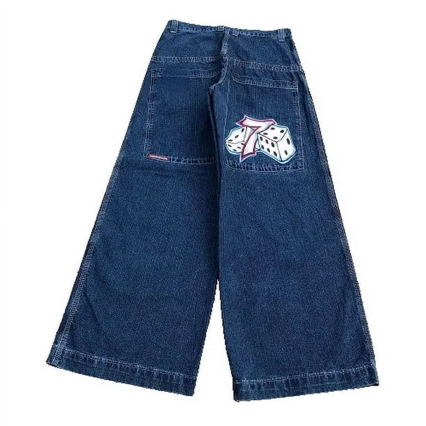Hip Hop Streetwear JNCO Jeans Y2K Skateboard pants Graphic Retro