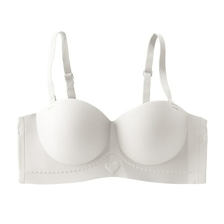 LYEAA Wireless Bras for Women Support Seamless Push up Daily Bras Wirefree Adjustable Strap Lift Soft Bralette No Wire Breathable Comfort Sleeping Bras Beige XL