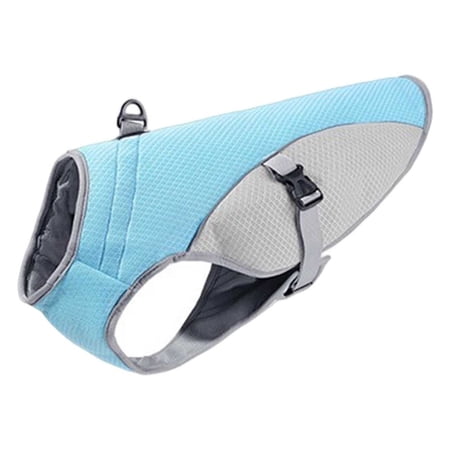 LLDYYDS Dog Cooling Vest for Summer Lightweight Dog Cooling Harness Shirt with Breathable Mesh Reflective Cooler Jacket Pet Cool Vest for Small Medium Large Dogs C