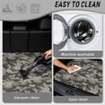 thumbnail image 5 of COEQINE Universal Car Trunk Mat All Weather Cargo Liner Floor Mat with Non-Slip Backing Scratch-proof Pet Cargo Mat Suitable for Most Car Models, Camo Camouflage Green Gray, 5 of 7