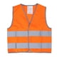 thumbnail image 1 of EeaseMX Chaleco de seguridad para niños, reflectante, para exteriores, para niños y niñas (naranja, talla M), 1 of 7