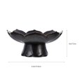 thumbnail image 3 of Footed Fruit Bowl Ceramic Fruit Plate Chinese Style Fruit Tray Dried Fruit Bowl Kitchen Essential, 3 of 8