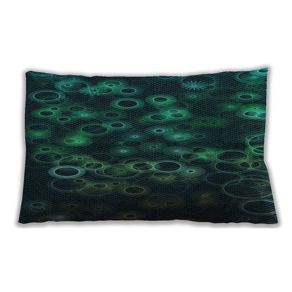 Ahgly Company Indoor Rectangular Contemporary Lumbar Throw Pillow, 13 inch by 19 inch
