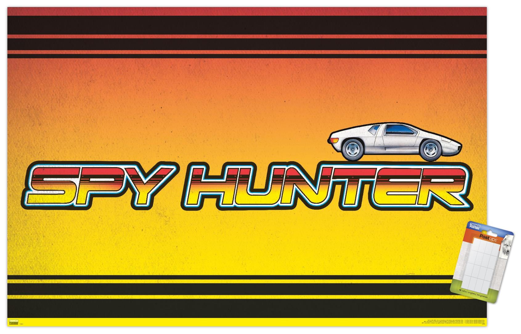 Trends International Midway Arcade Spy Hunter Car Wall Poster 22.375