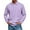 Light Purple005, variant on QHRMKOG Golf Polos for Men Sport Quick Dry Full-Length Sleeve Collared Polo Shirt Fashion Loose Fit Button Golf Shirt Lightweight Top Red XL