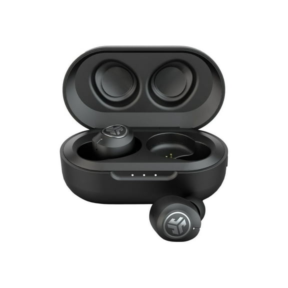 Pre-Owned JLab Audio JBuds Air ANC True Wireless Bluetooth Earbuds | Black | Active Noise Canceling | Low Latency Movie Mode | Dual Connect | IP55 Sweat Resistance | Custom 3 EQ Sound Settings