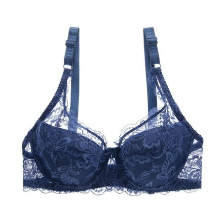 

Feiona Women Lace Bra Sexy Unlined Underwire Push Up Bra Lingerie Intimates Bralette Women Full Lace Brassiere Underwear Bras