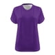 thumbnail image 3 of Hecho para Más Camisa Mujeres de Cuello en V de Gran Tamaño de Manga Corta Top Sólido, Base de Verano Deportivo Tee para el Uso Diario Y Casual Del Hogar, Bastidor de Imitación Ligero, 3 of 3