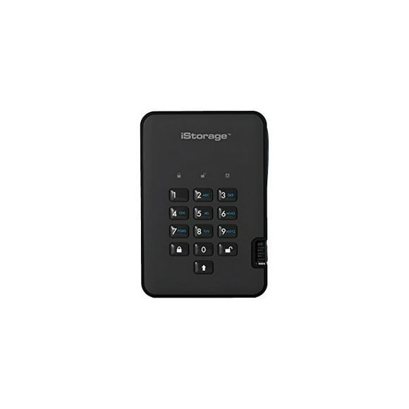 iStorage - diskAshur2 SSD 256-bit 128GB - Black