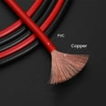 thumbnail image 2 of 2Pack Alligator Clips Electrical Test Leads Set, 15a Jumper Wires Heavy Duty With Protective Copper Clips, Premium Cables For Electrical Testing, Experiment, Red/Black 39.6 Inches, 2 of 9