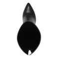 thumbnail image 3 of INC Womens Black Cushioned Iyonna Pointed Toe Stiletto Zip-Up Dress Boots 9 M, 3 of 4