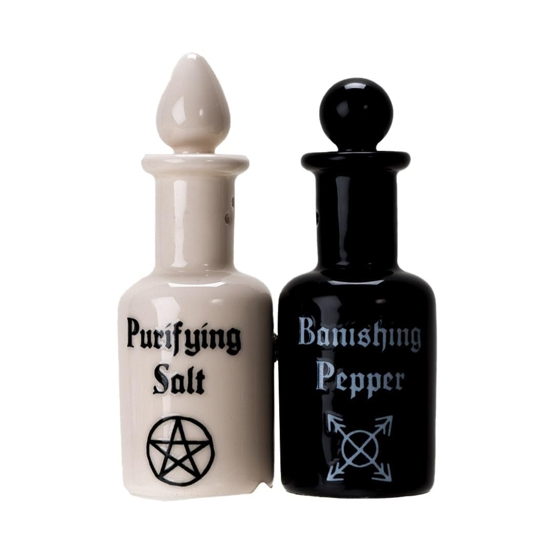 Pacific Giftware Potion Bottles Salt and Pepper Shakers
