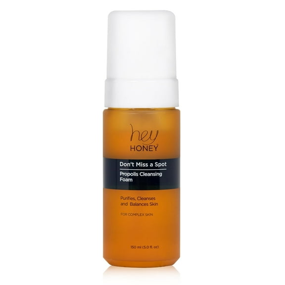 Hey Honey Don't Miss a Spot Propolis Cleansing Foam, 150 ml | 5.0 fl oz