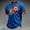 U2-Blue, variant on Mens USA Soccer 2026 Jersey Shirts Short Sleeve Crew Neck Shirts USA Graphic Print Patriotic American Flag Tshirts Football Team Casual Comfort Lightweight Tee,Blue M