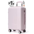 thumbnail image 1 of Maleta de viaje Carry-on de mano cabina 20” 10 kg ABS doble calibre candado de alta seguridad TSA LOCK Armored Travel Rosa, 1 of 9