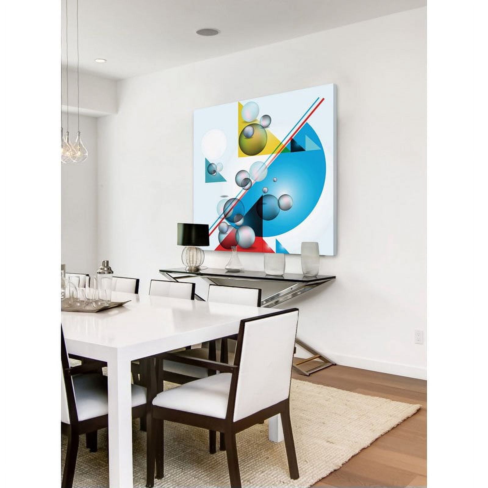 "Kinetic Design" Painting Print on Wrapped Canvas