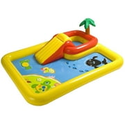 Intex 100" x 77" gonflable Ocean Play Center Kids Backyard Kiddie Pool & Games