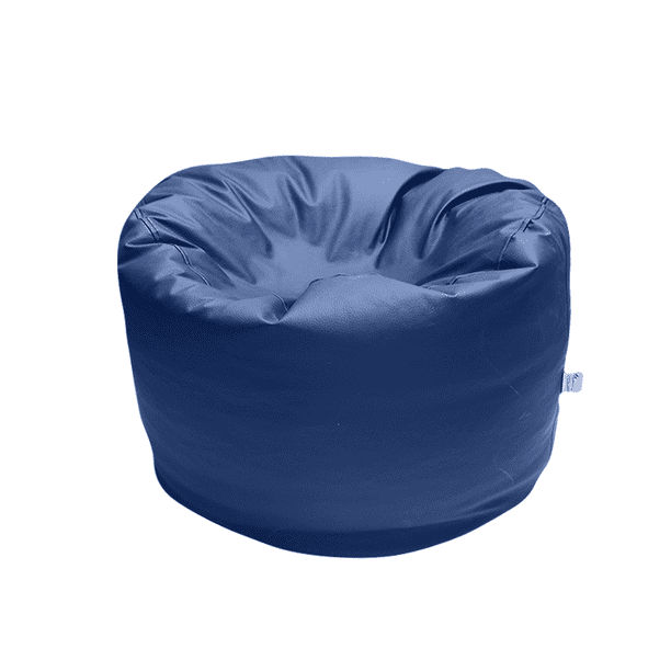 Sillón Puff Round Color Azul Lunics Lunics Puff Round Med AZ