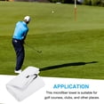 thumbnail image 5 of Uxcell 20"x16" Golf Towels Tri Fold Waffle Pattern Towels Soft Fiber with D Clip White 2 Pack, 5 of 5