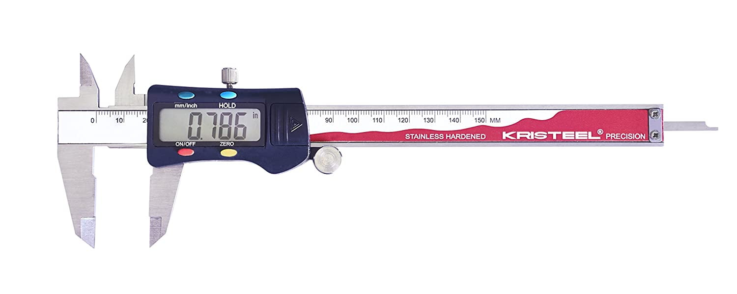 KRISTEEL Digital Vernier Caliper (150 mm/6 inch) Calibration