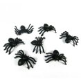 thumbnail image 1 of Mini araña luminosa negra de plástico para decoración de Halloween, juguete divertido para cumpleaños, accesorios decorativos de 2cm, 50/100/200 piezas, 1 of 4
