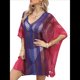 thumbnail image 3 of Vestido Corto de Crochet para Mujer, Elegante Vestido y de Verano, Informal y Calado. Azul Profundo Talla Única, 3 of 10