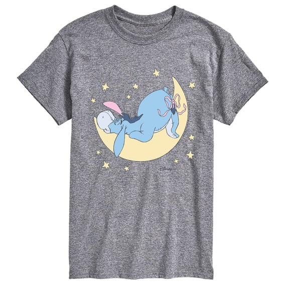 Winnie The Pooh - Eeyore Moon - Men's Short Sleeve Graphic T-Shirt