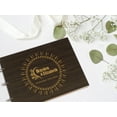 thumbnail image 5 of Darling Souvenir Personalized Engraved Laser Cut Wedding Guest Book Wooden Cover Sign-in Book Registry Guestbook Scrapbook-VB, 5 of 7