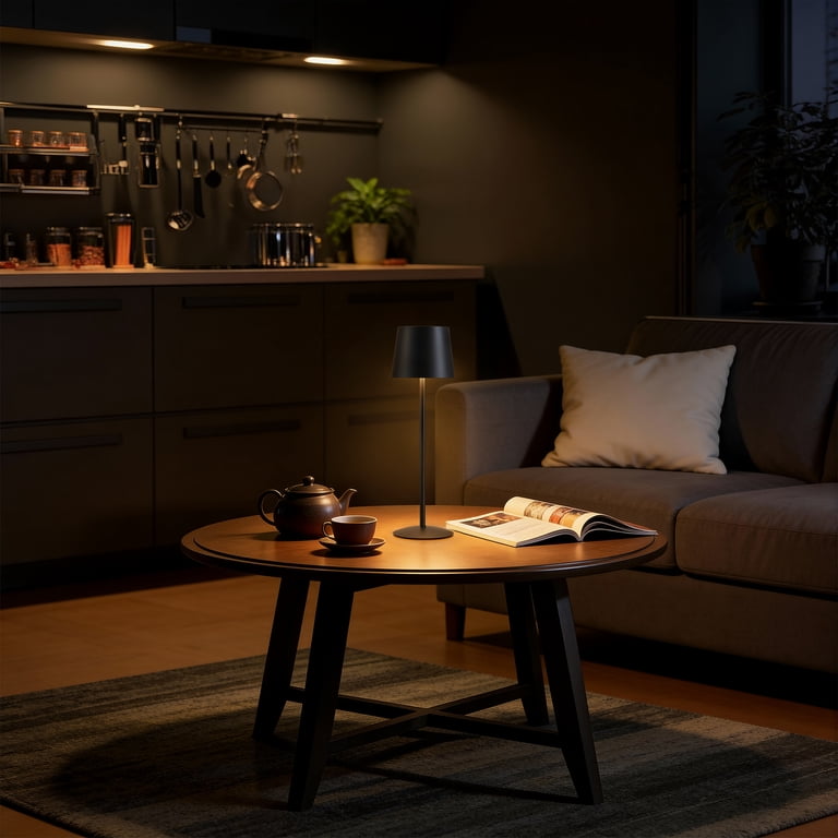 NATYSWAN Modern LED Desk Lamps 2-Pack, Rechargeable photo 7