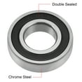thumbnail image 2 of Uxcell Deep Groove Ball Bearings Metric Double Sealed Chrome Steel ABEC-3 Z1 30mmx62mmx16mm, 2 of 4