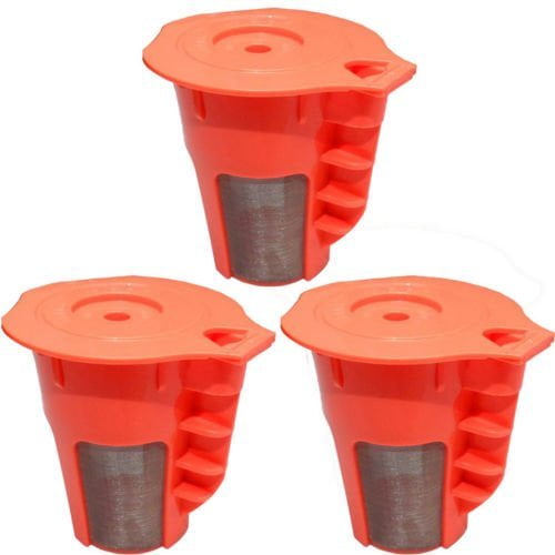 3 Pack My K-Cup Reusable Replacement Coffee Filter Refillable Holder for Keurig 