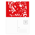 thumbnail image 1 of Corte de papel de China rata animal del Zodiaco Set de 20pcs tarjeta postal, 1 of 3